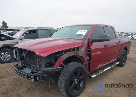 2012 Ram 1500 St from USA, damaged, VIN 1C6RD6KT7CS333737